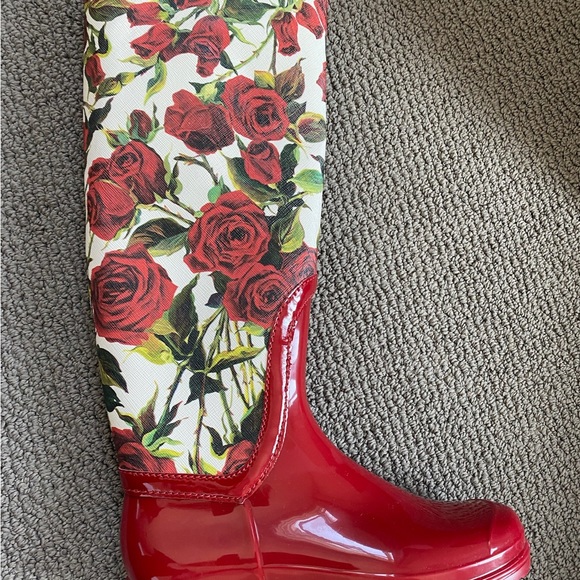 Dolce & Gabbana Rubber Rain Boots - Picture 3 of 4